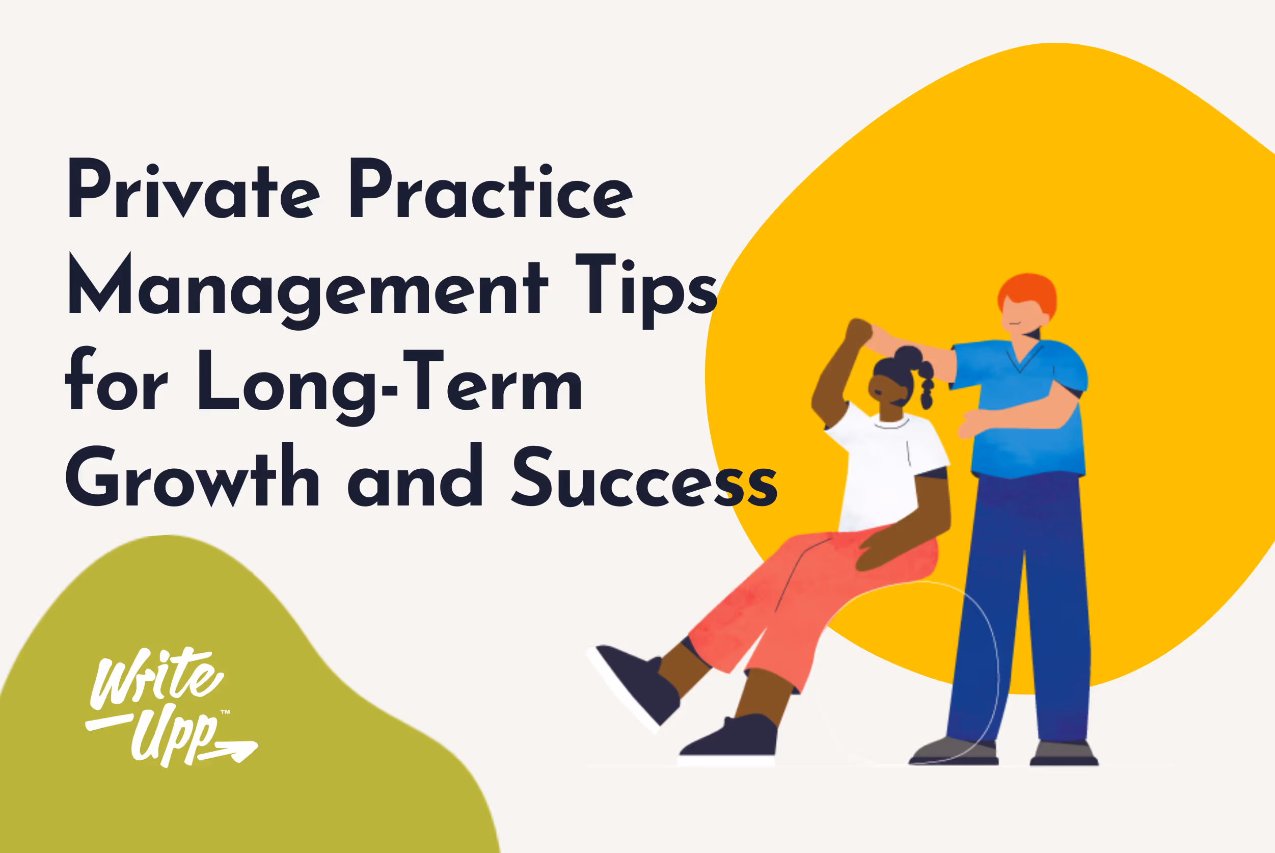 Blog thumbnail with illustration and article title