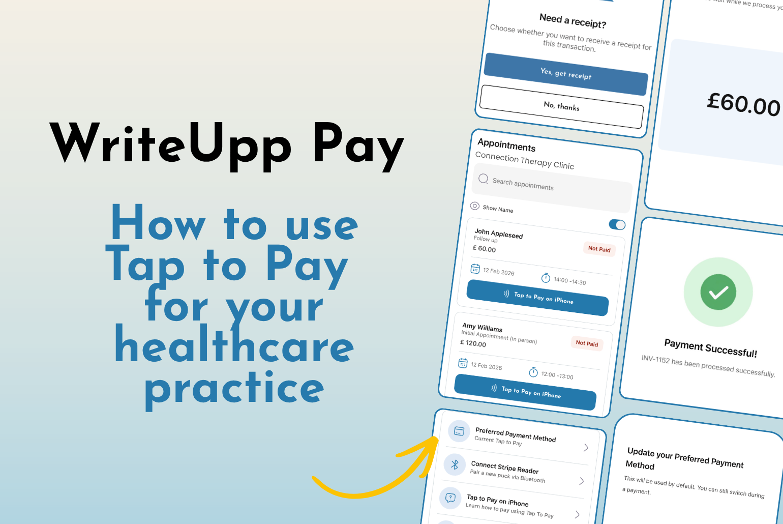 Introducing WriteUpp Pay