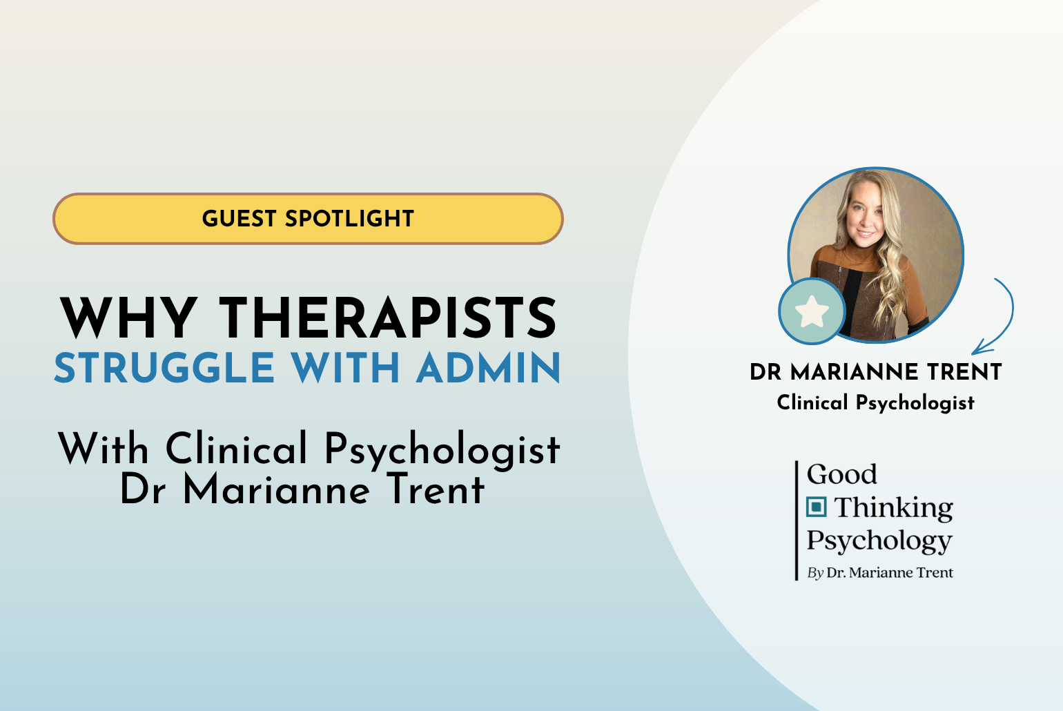 Guest feature with Dr Marianne Trent