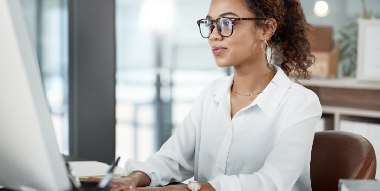 Healthcare provider reviewing RADV audit documentation for Medicare Advantage