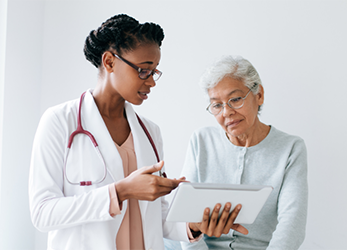 Woman with Medicaid patient - thumbnail