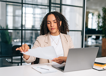 Office Manager processing claims