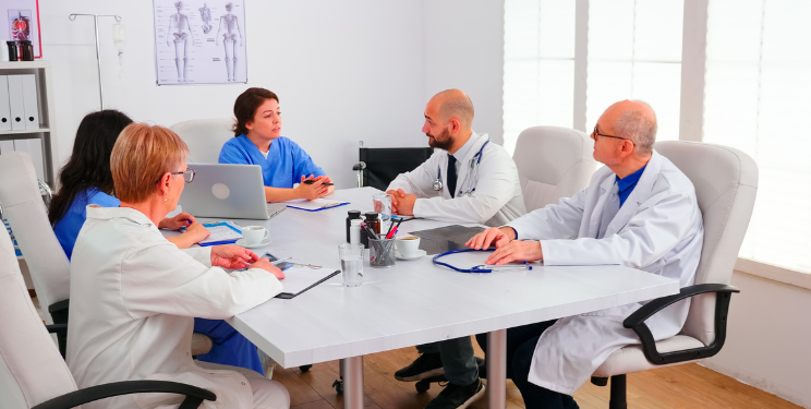 Healthcare provider reviewing PERM audit compliance and documentation.