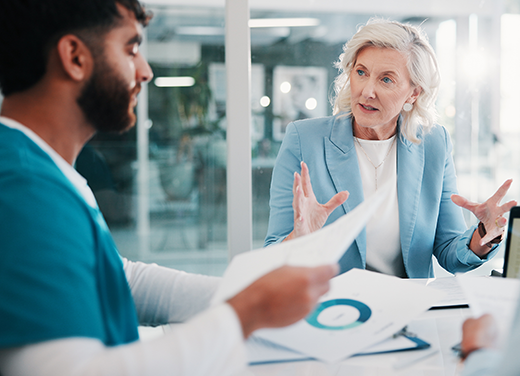 Healthcare business team