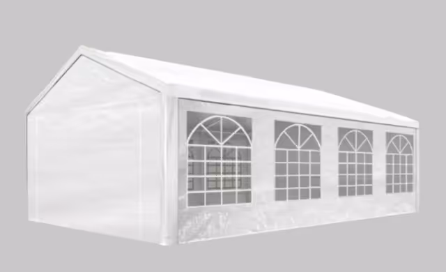 Partytält Semi 4x8 meter - Uthyrning
