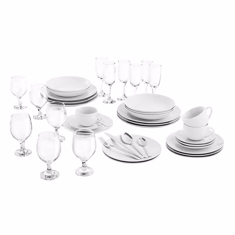 Porslin, bestick & glas - Uthyrning