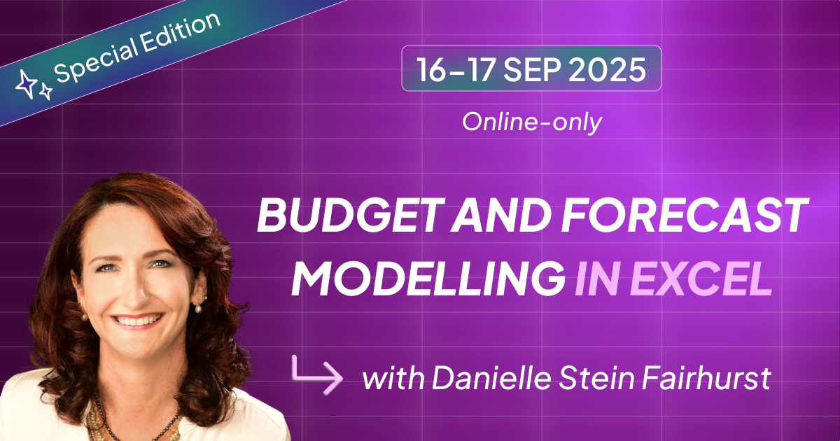 Budget and Forecast Modelling in Excel