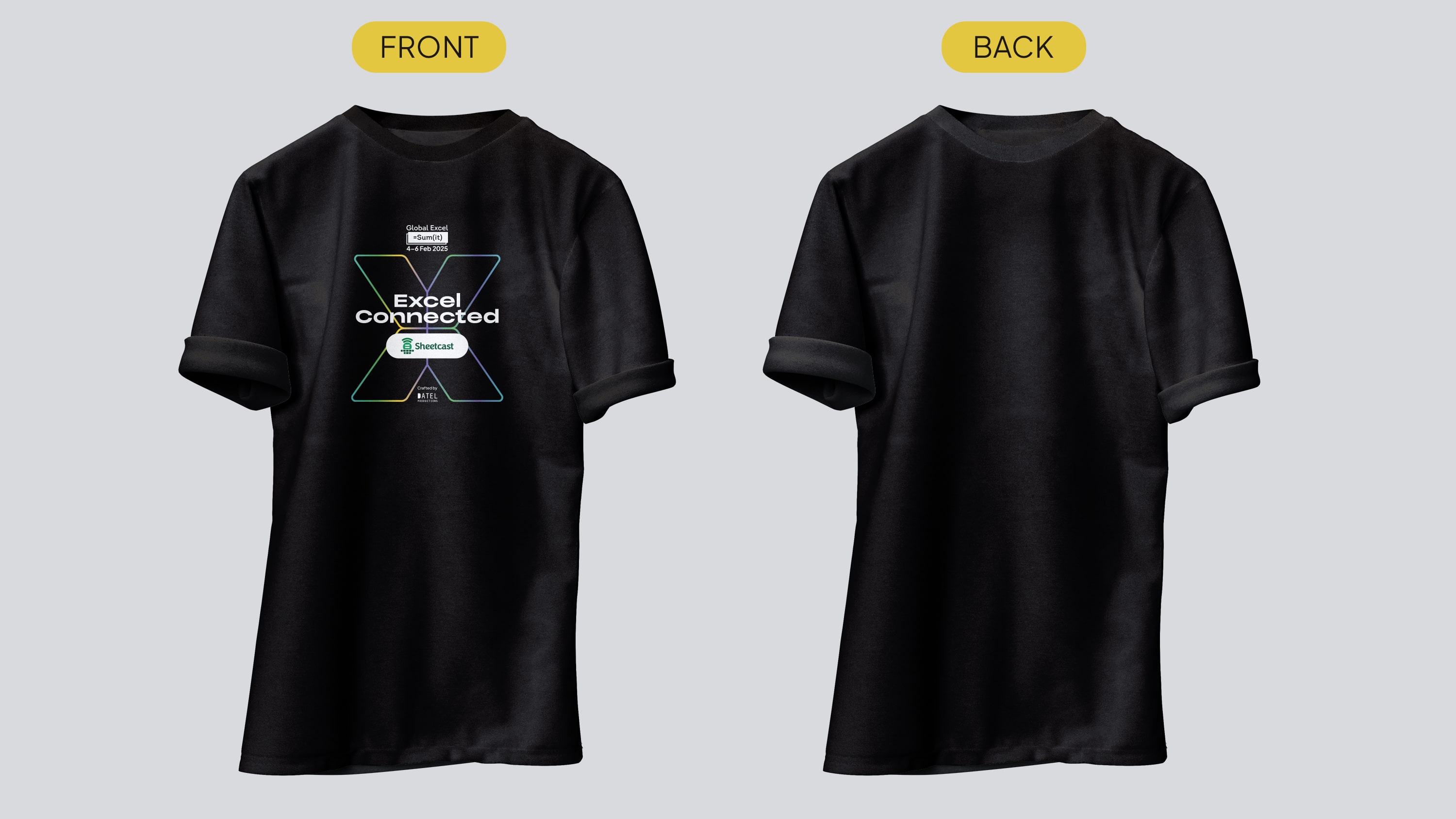 Official Global Excel Summit 2025 T-shirt 