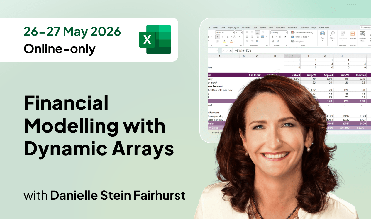 Financial Modelling with Dynamic Arrays