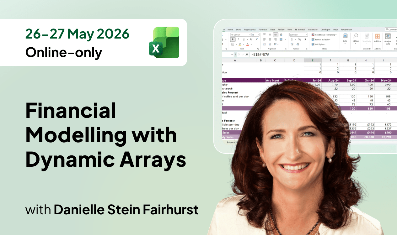 Financial Modelling with Dynamic Arrays