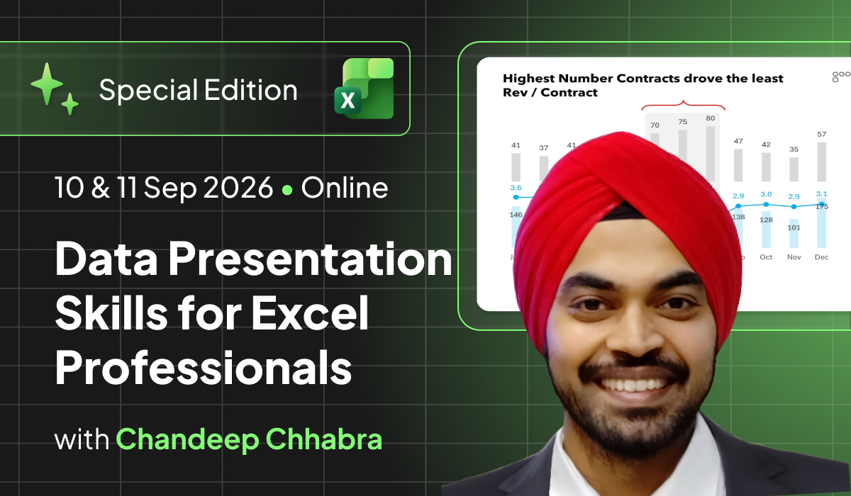 Data Presentation Skills for Excel Professionals