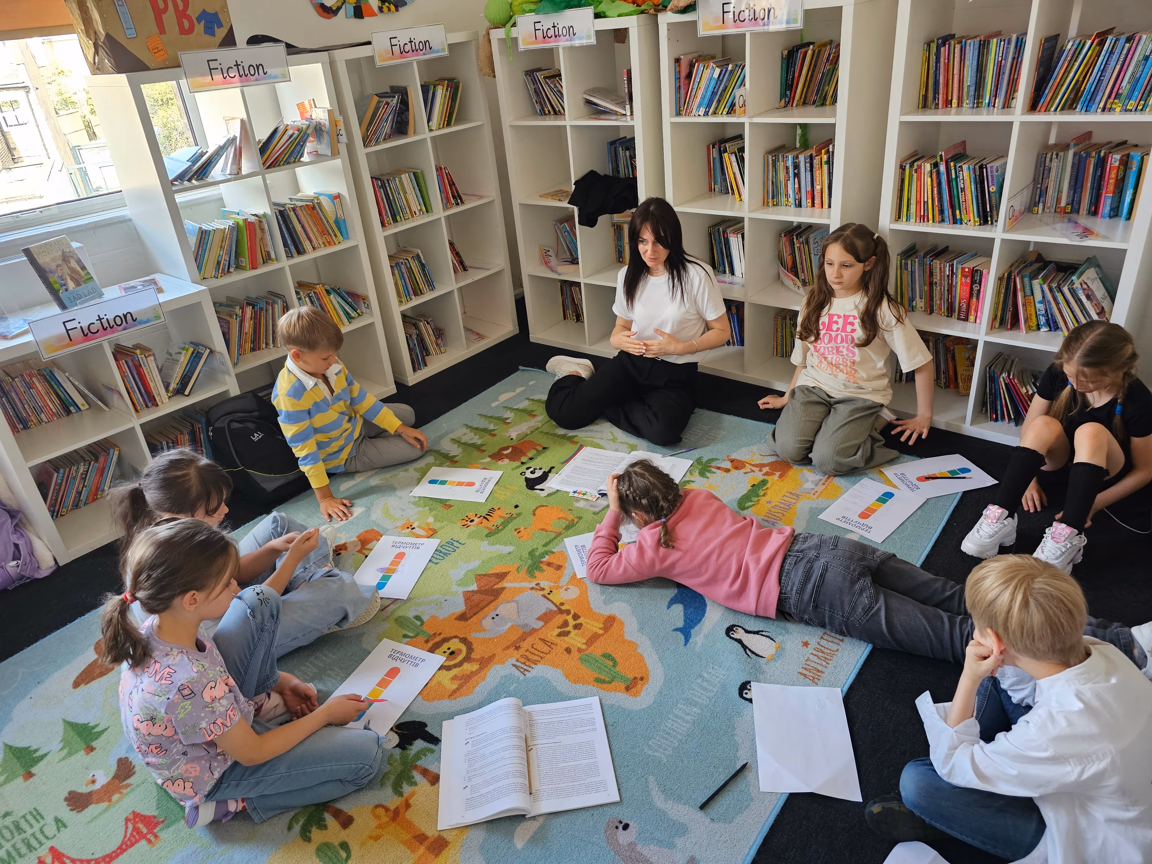 image of children playing in a daycare setting