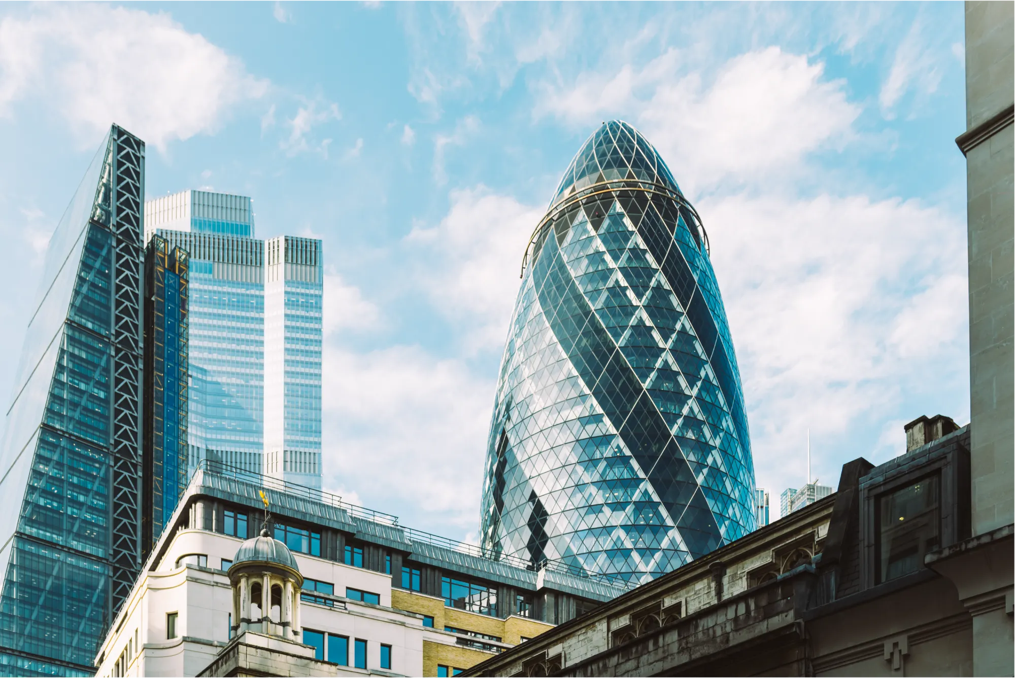 The Gherkin building