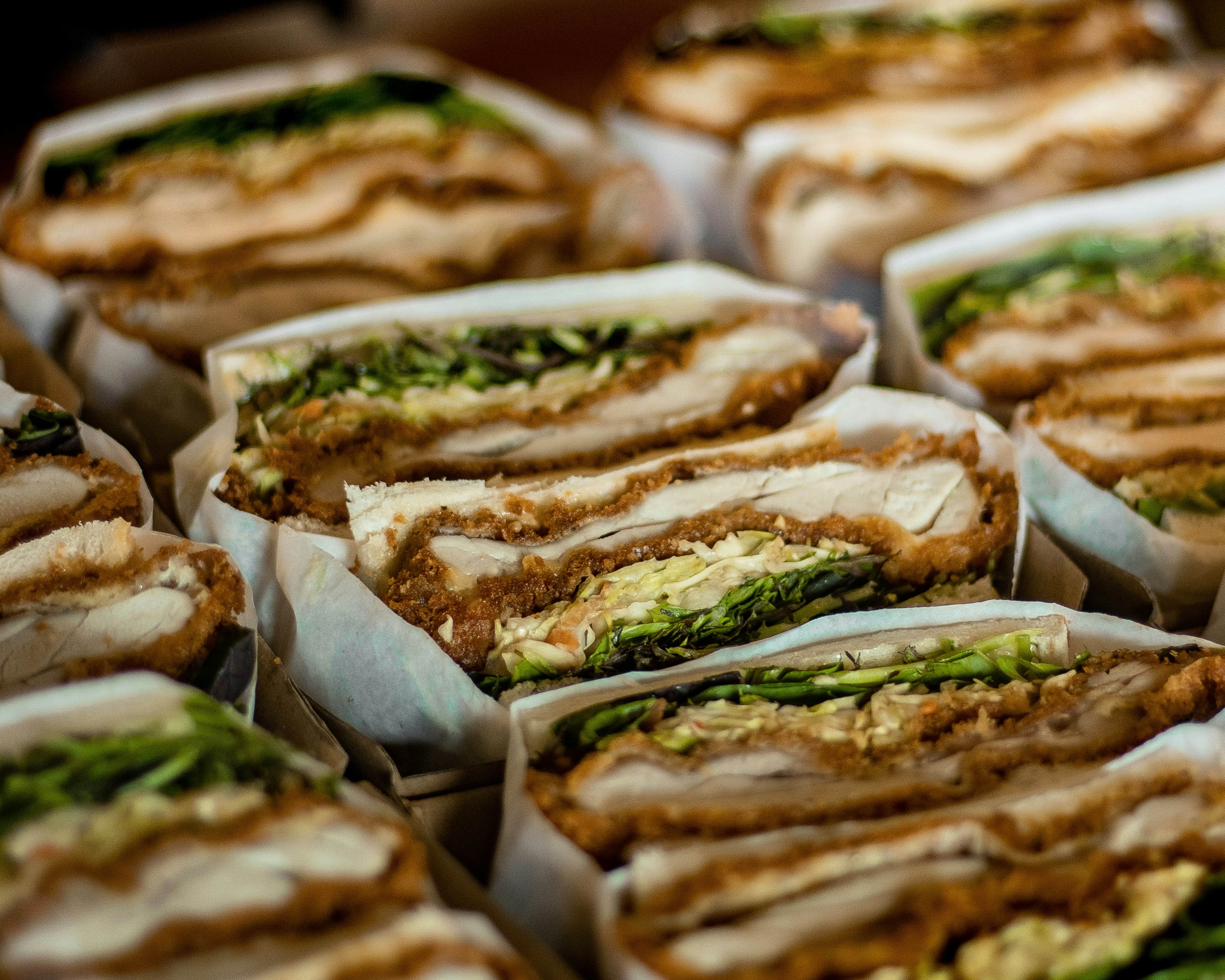 Luxury catering food