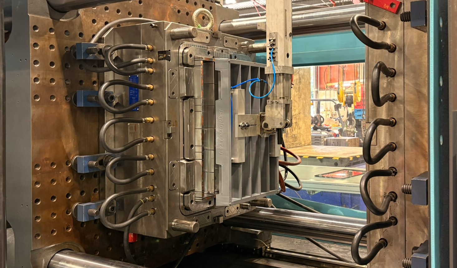 Uniplas Precision injection molding machine making and Explora Core Tray