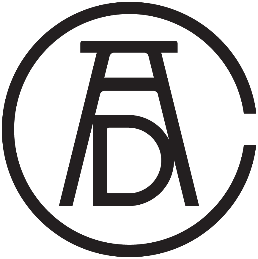 ADE Awards logo in black color with transparent background