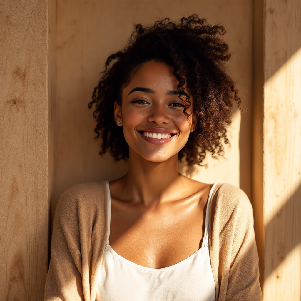 [headshot] image of a smiling customer (for a travel agency)