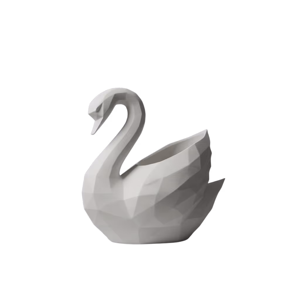 Swan Vase model