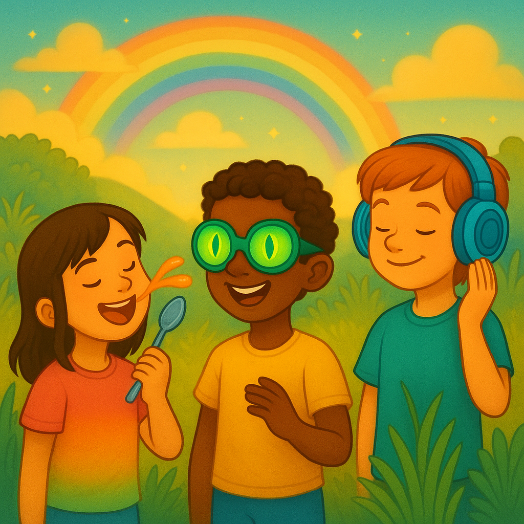 Explore how humans might experience the world through enhanced senses