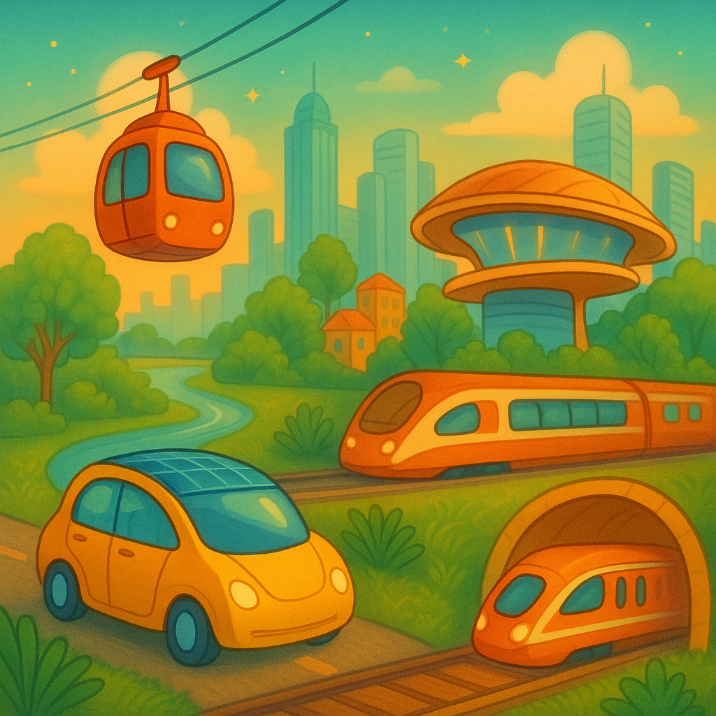 Future technologies and how we might move around in the world of tomorrow