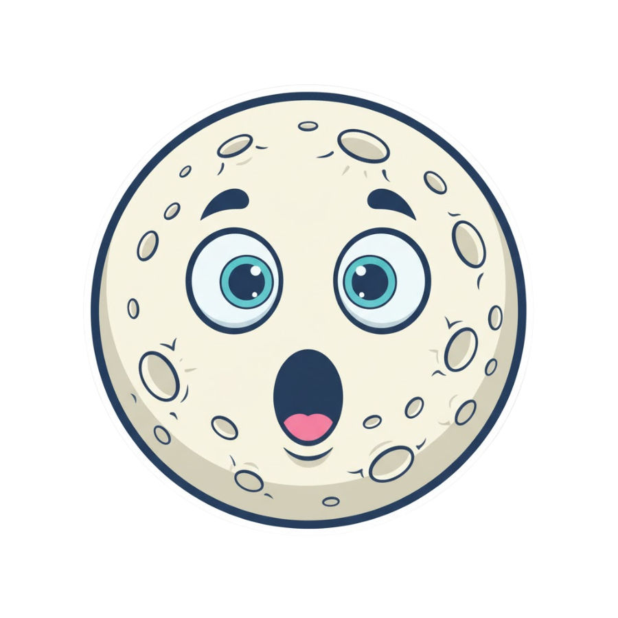 By debris from a collision