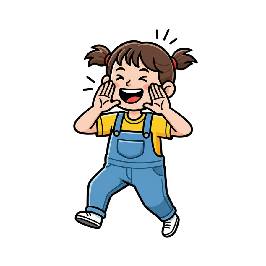 Kids who love loud noises and bright lights