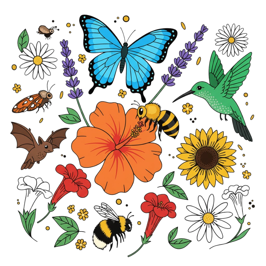 Attracting pollinators