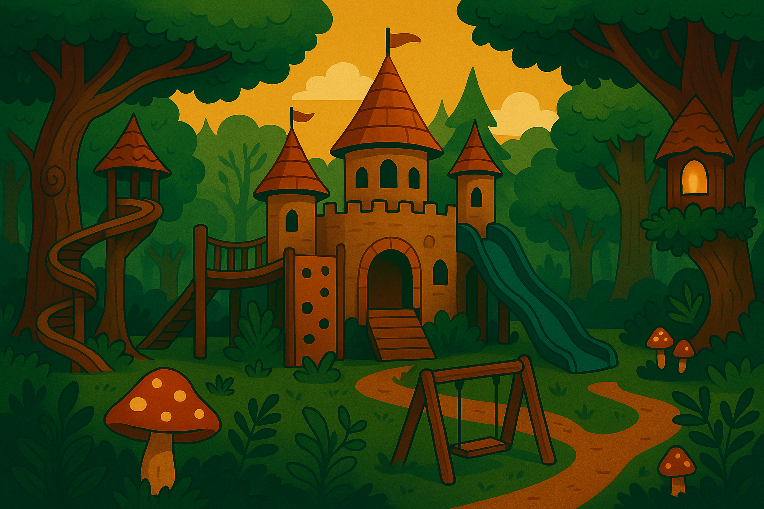 Playgrounds are where you explore, imagine, and play together! You’ll discover how play spaces evolved and think about what comes next. Then you’ll dream up and build a one‑of‑a‑kind playground for the future.