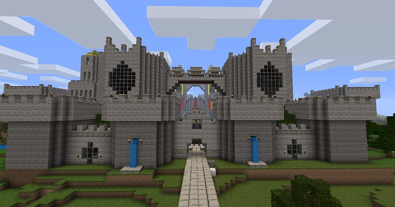 Castle town on Minecraft ("Huge Minecraft Castle Town" by Kenming Wang / CC BY-SA 2.0 via Flickr)