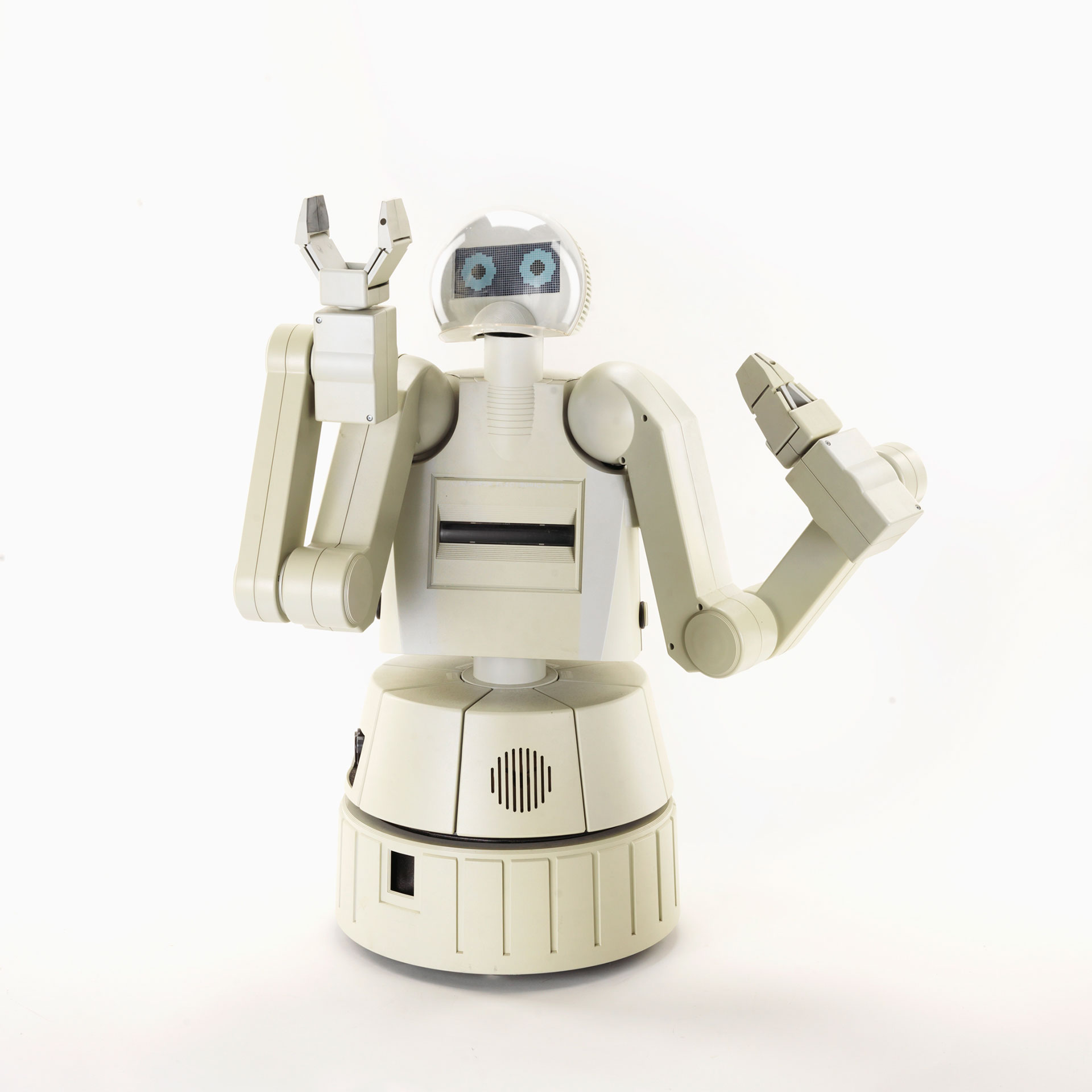Moddy, the experimental robot butler from the 1980s