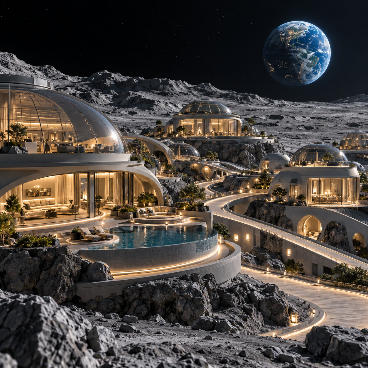 Mansions on the Moon