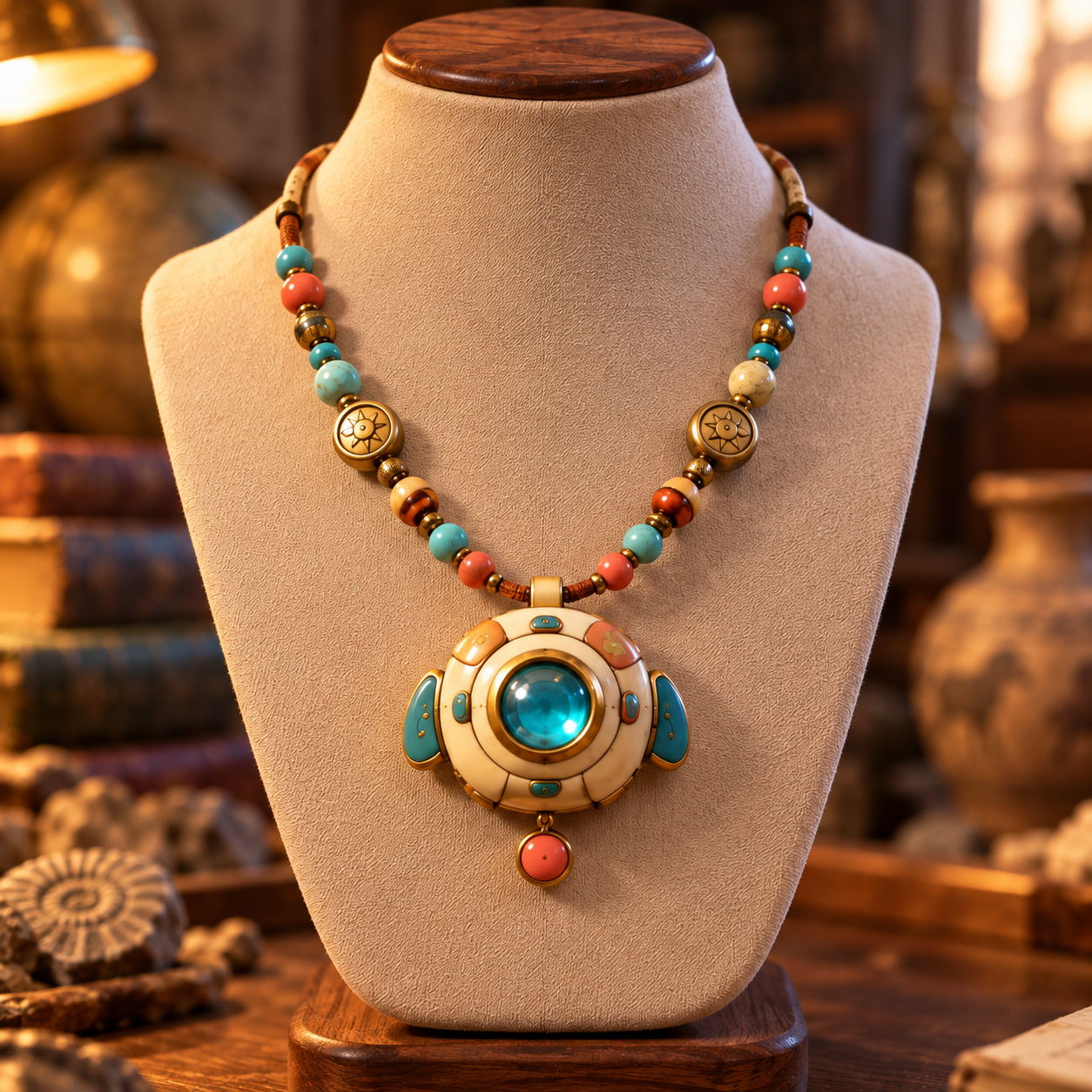 A self-defense necklace