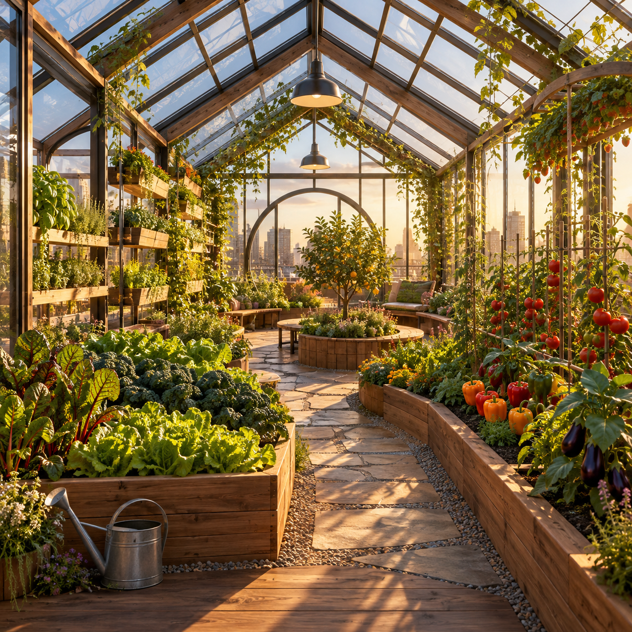 Different areas to grow different kinds of food