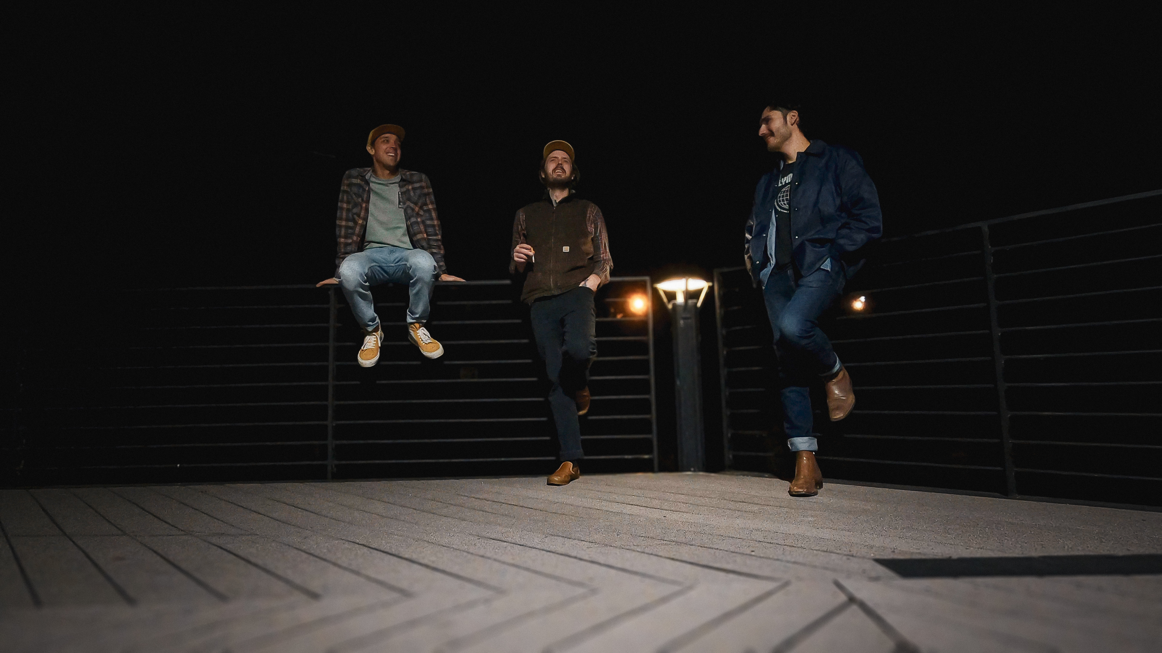 image of band on stage