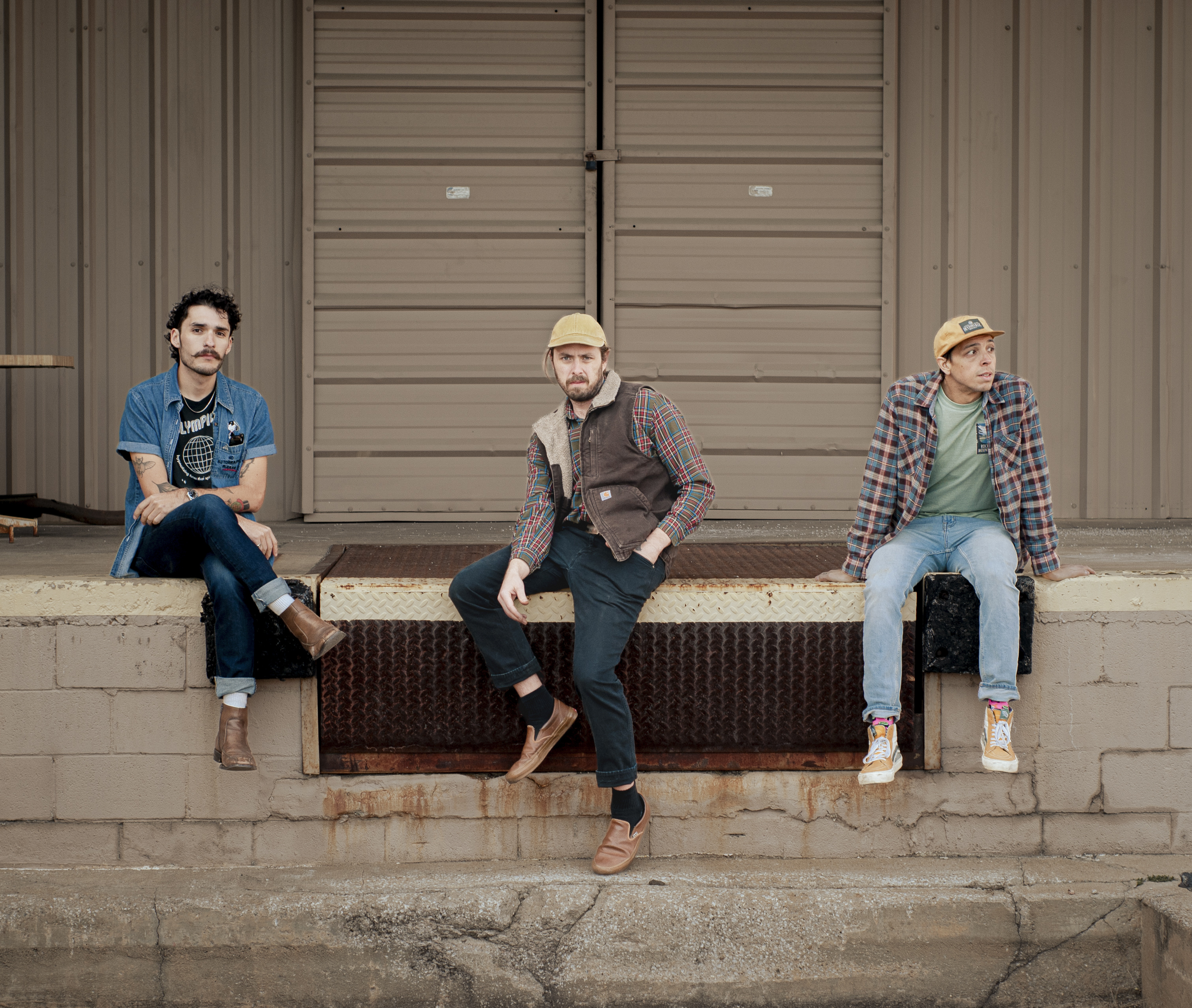 image of band on stage