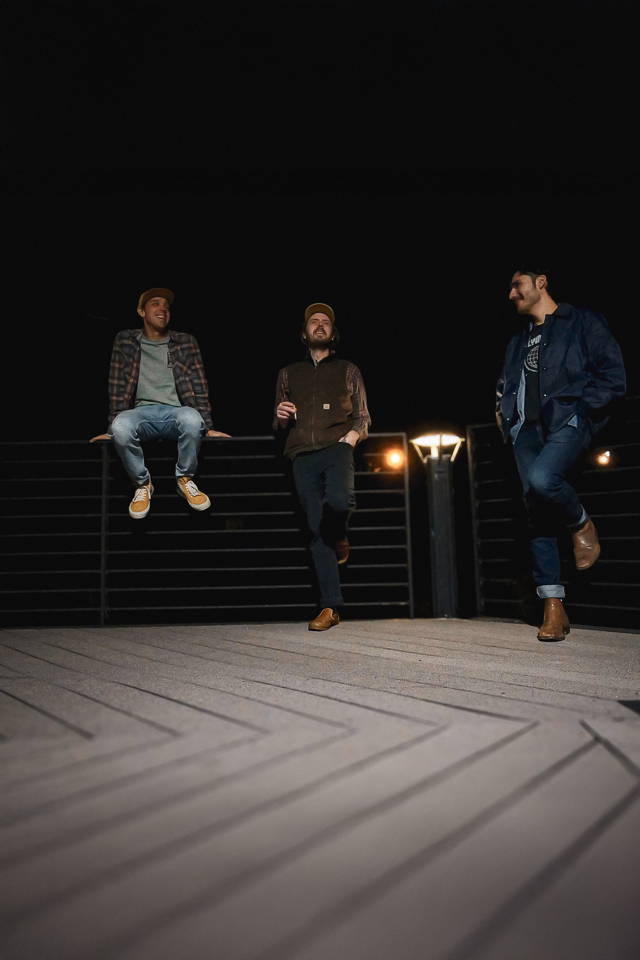 image of band on stage