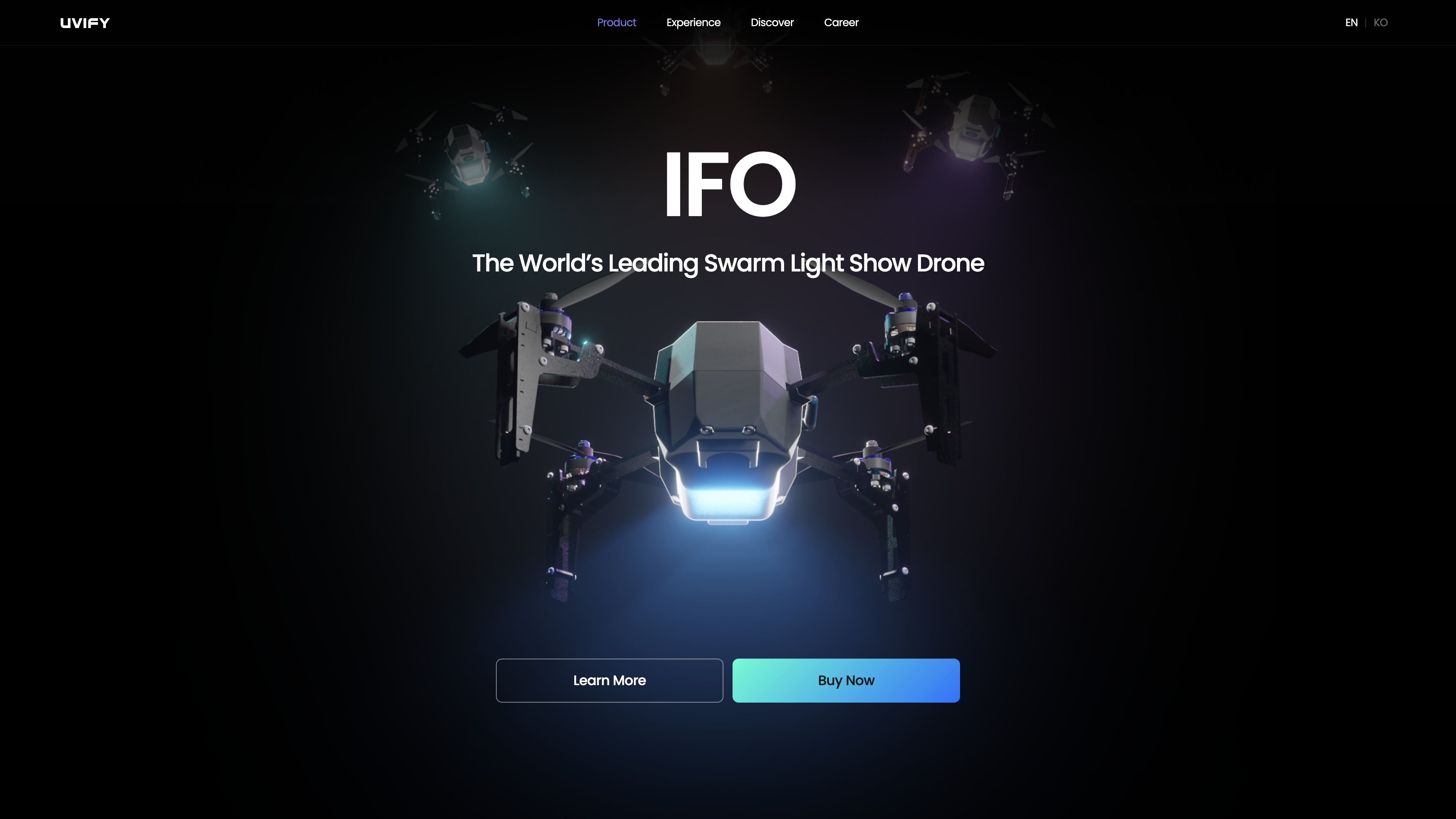 Uvify 회사소개 사이트