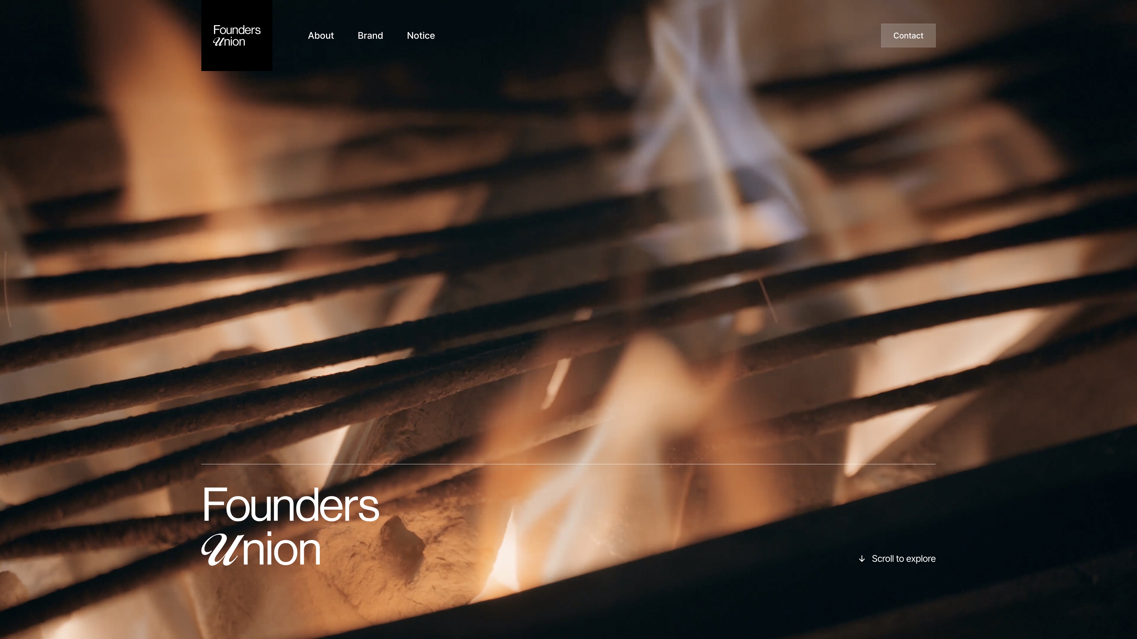 파운더스유니온 사이트 제작 웹플로우 webflow
