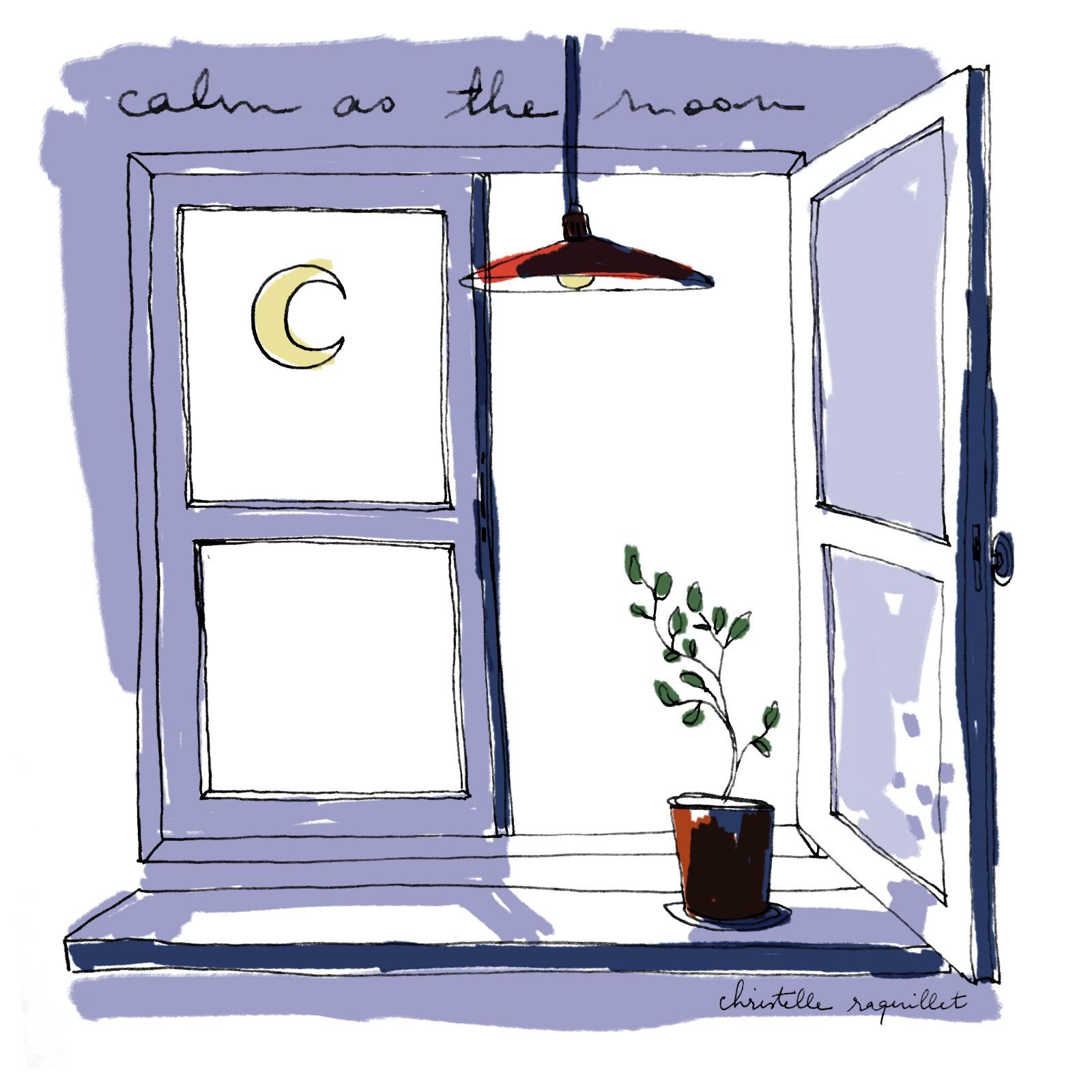 Christelle Raquillet EP cover Calm as the Moon