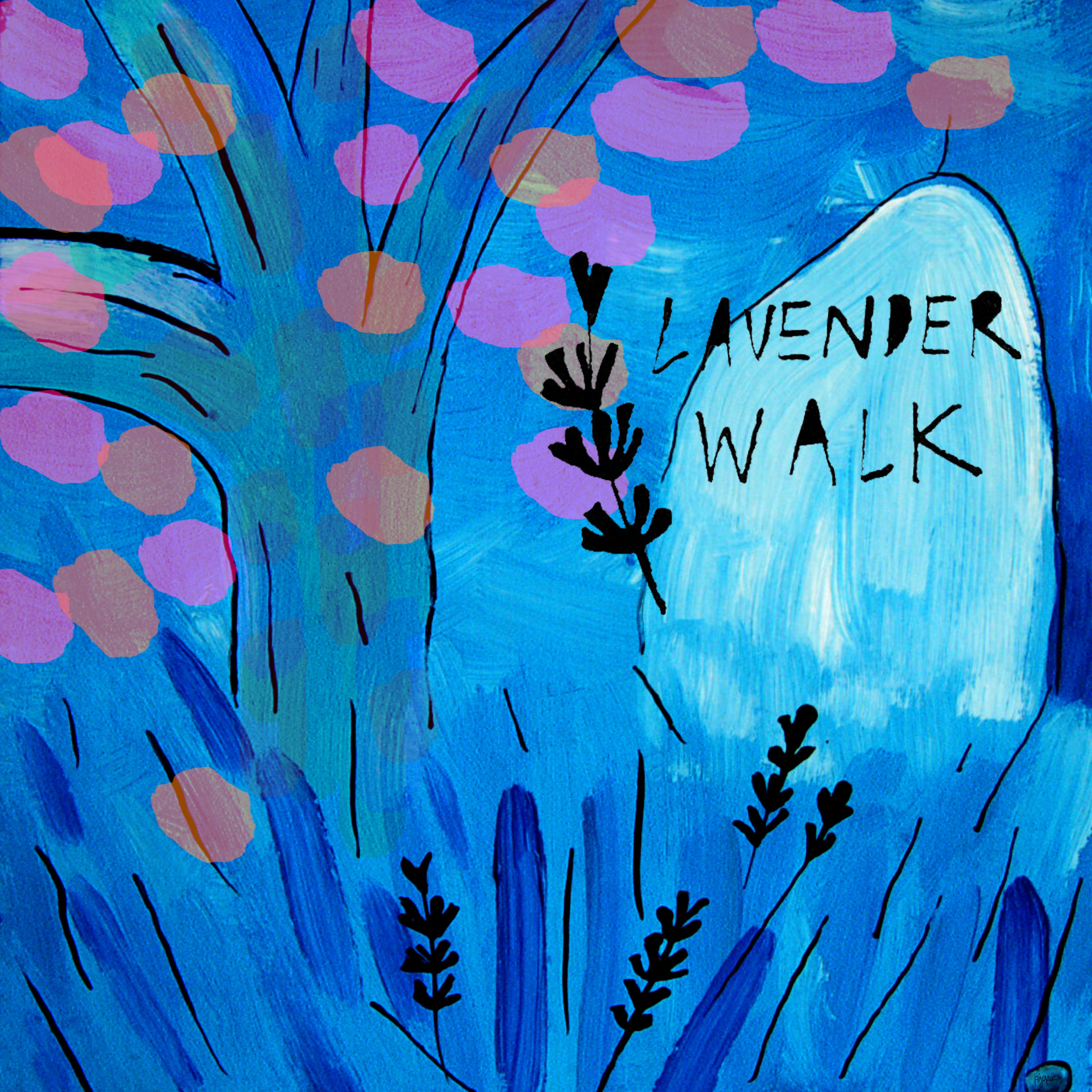 Lavender Walk first EP cover