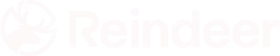 Reindeer company logo with a stylized reindeer icon and the word 'Reindeer' in bold letters.