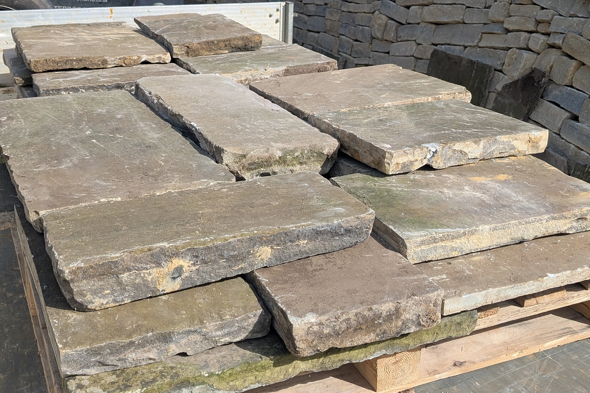 York flagstones ready for delivery