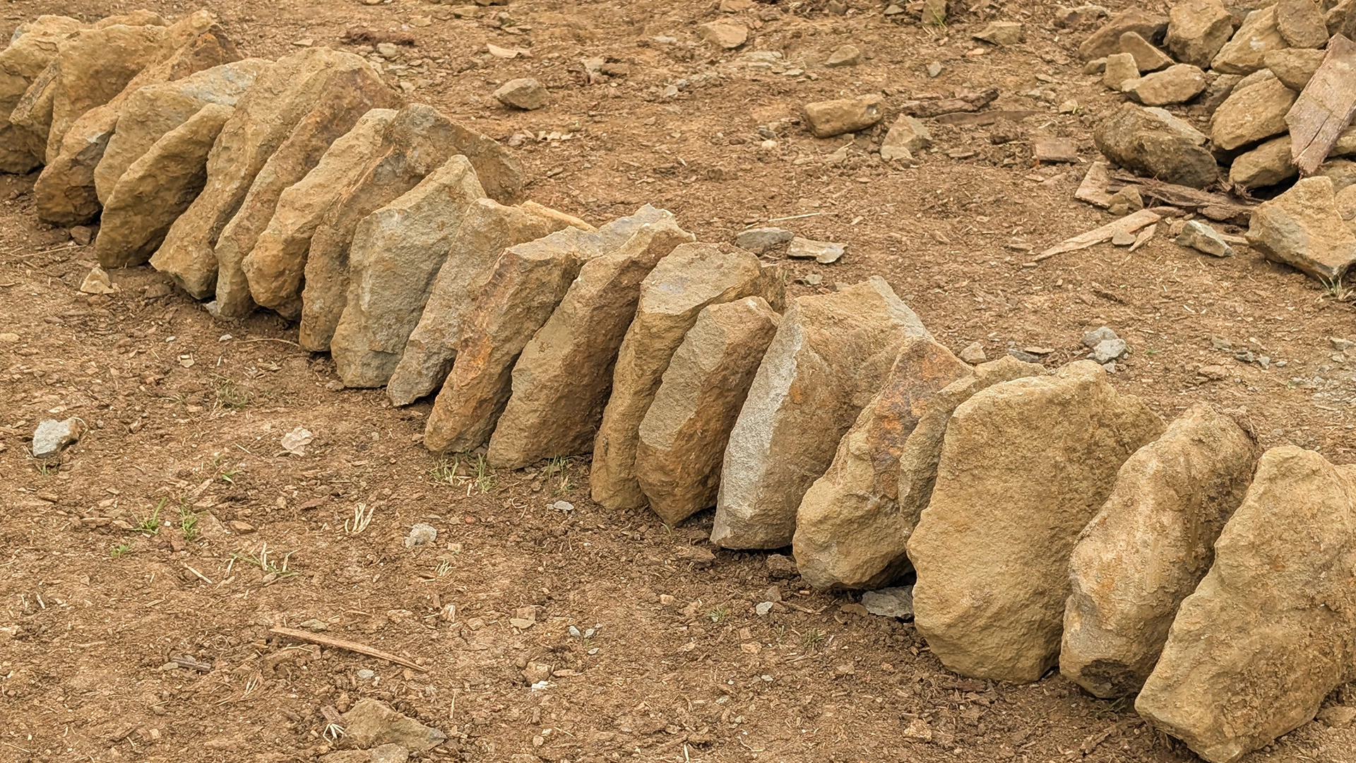 Ironstone Cock n' Hen Coping