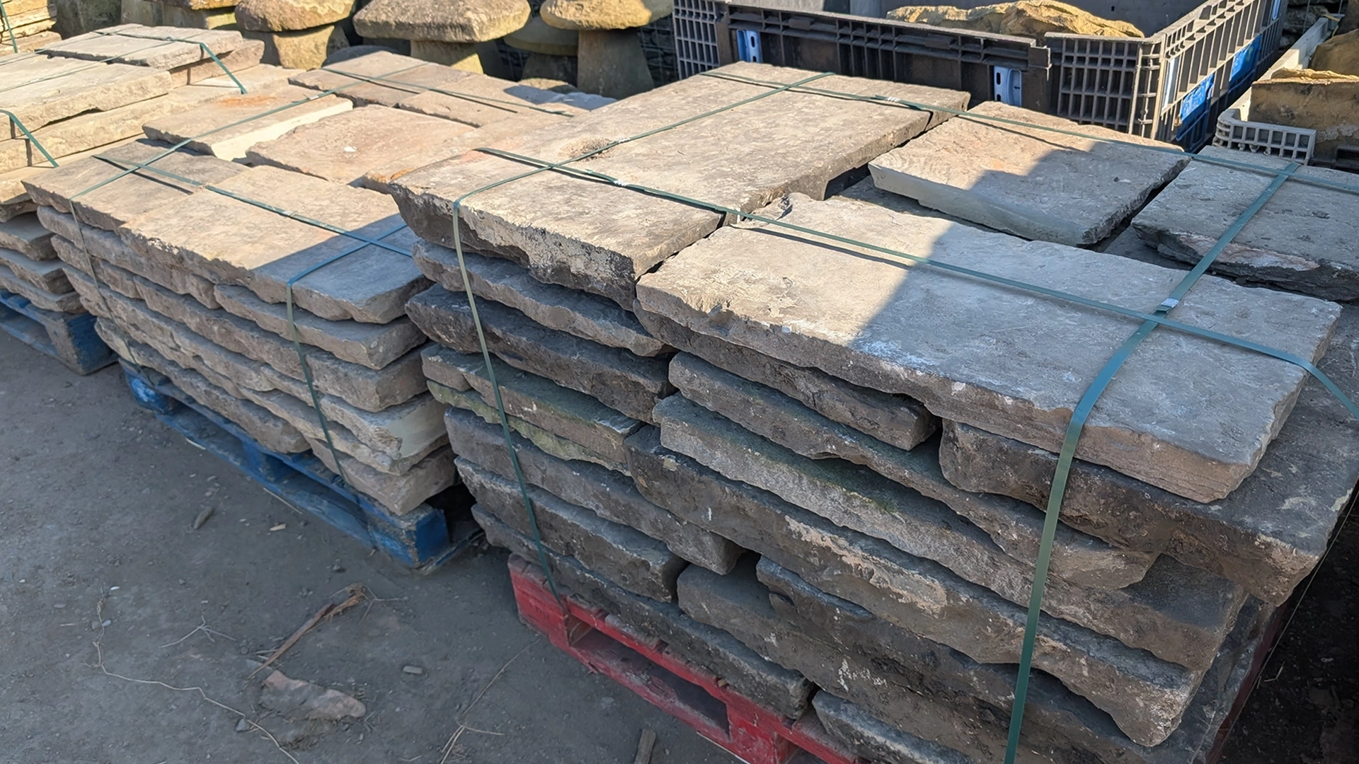 Premium quality York flagstones for landscaping projects