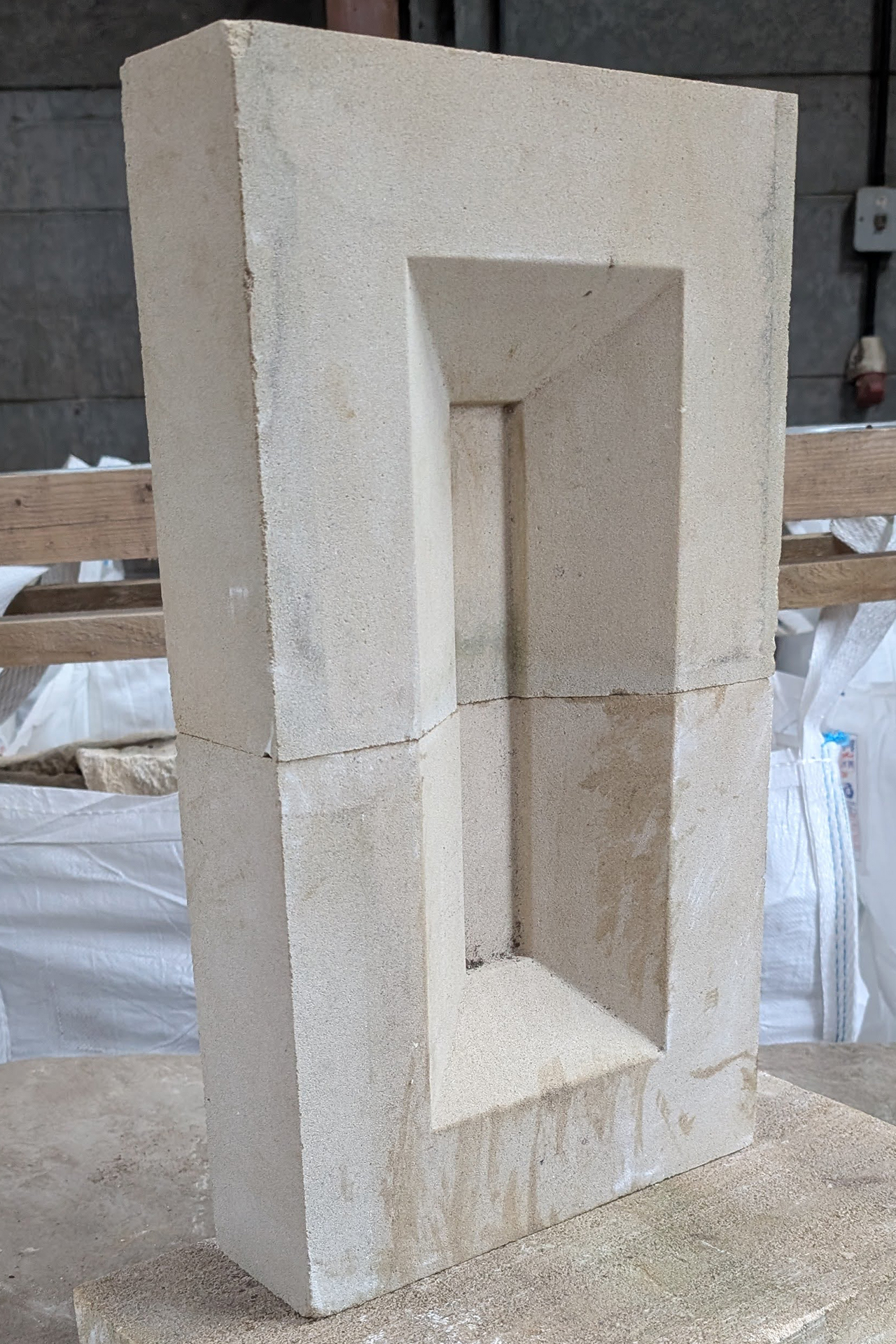 Architectural stone masonry supplied to a stonemason in Oundle, Northamptonshire