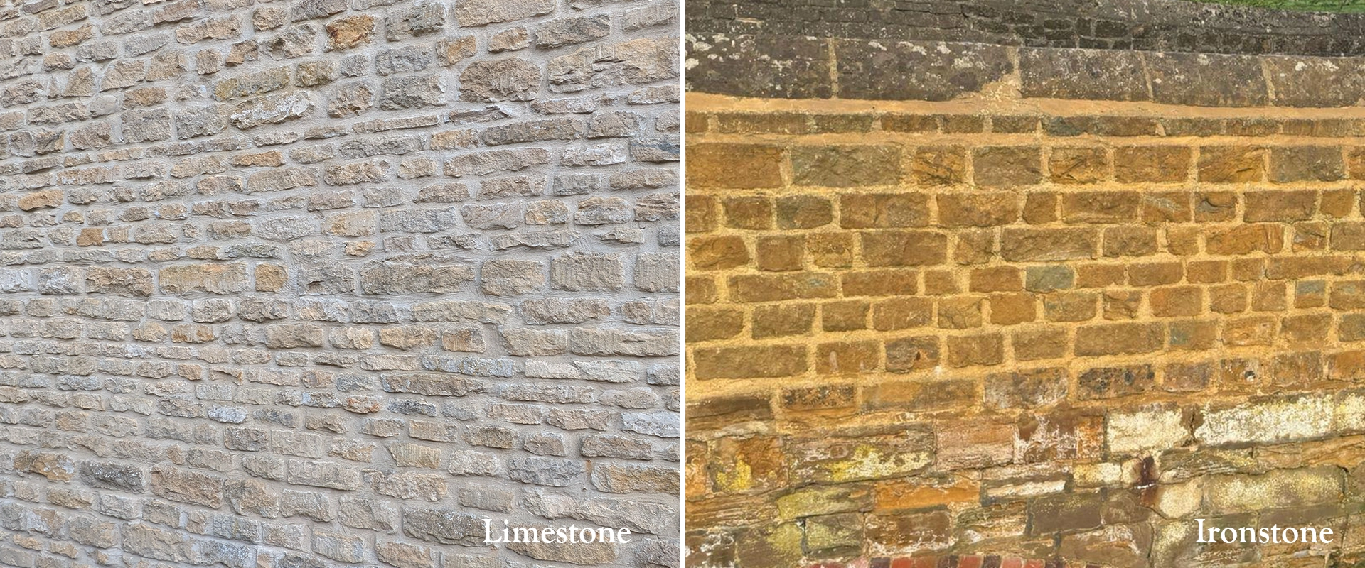 We stock both limestone and ironstone suitable for a wide range of construction projects