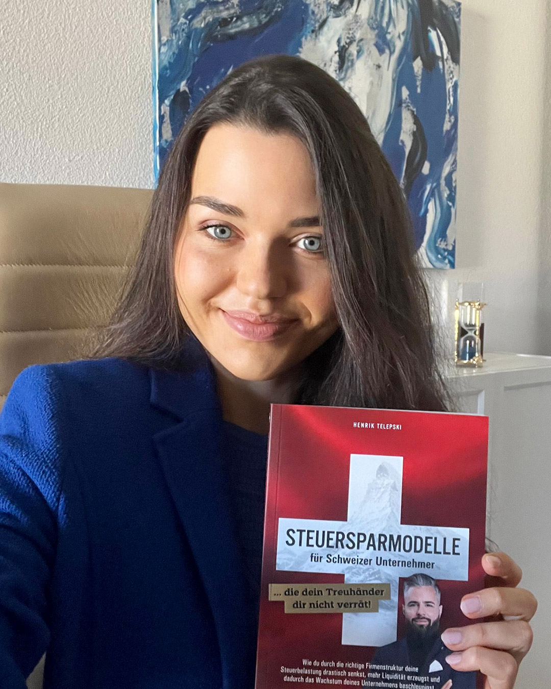 Leser-Testimonial mit dem Buch Steuersparmodelle für Schweizer Unternehmen.