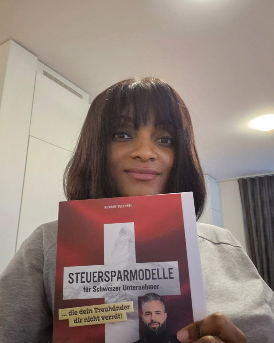 Leser-Testimonial mit dem Buch Steuersparmodelle für Schweizer Unternehmen.