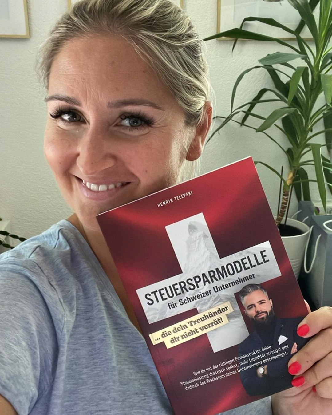 Leser-Testimonial mit dem Buch Steuersparmodelle für Schweizer Unternehmen