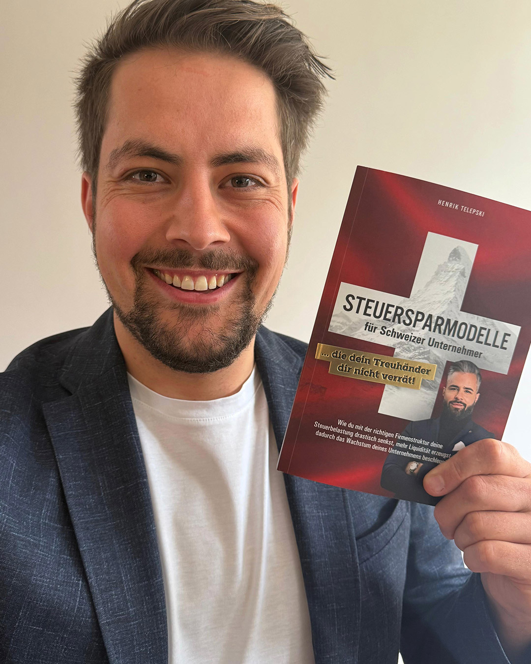 Leser-Testimonial mit dem Buch Steuersparmodelle für Schweizer Unternehmen